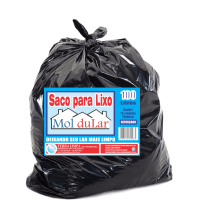 SACO PARA LIXO 100LTS 75X90 REFORÇADO 10X10UN